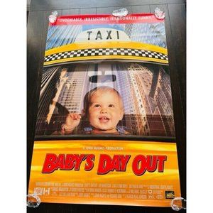 Movie Theater Cinema Poster Lobby Card vtg 1994 Babys Day Out John Hughes RARE